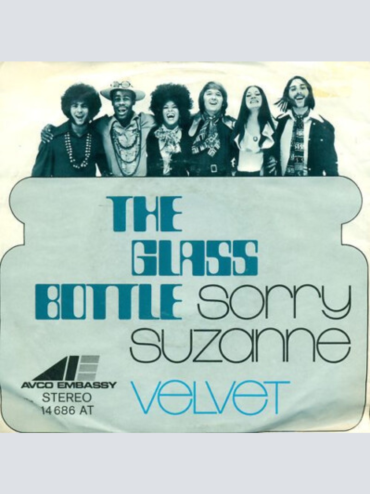 7" The Glass Bottle - Sorry Suzanne / Velvet