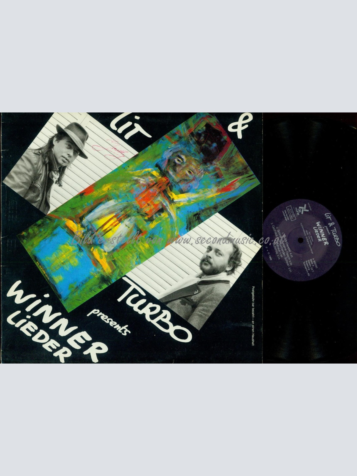 LP--LIT & TURBO PRESENTS WINNER LIEDER
