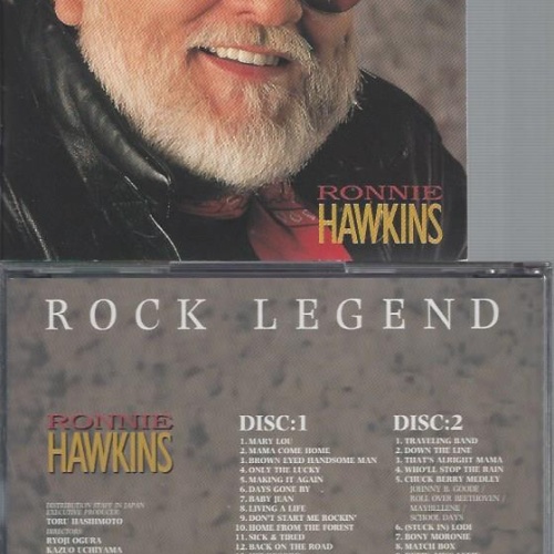 CD--RONNIE HAWKINS ROCK LEGEND // SAMPLE //PROMO