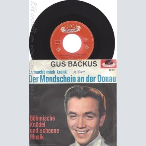7" GUS BACKUS --ER MACHT MICH KRANK--DER MONDSCHEIN