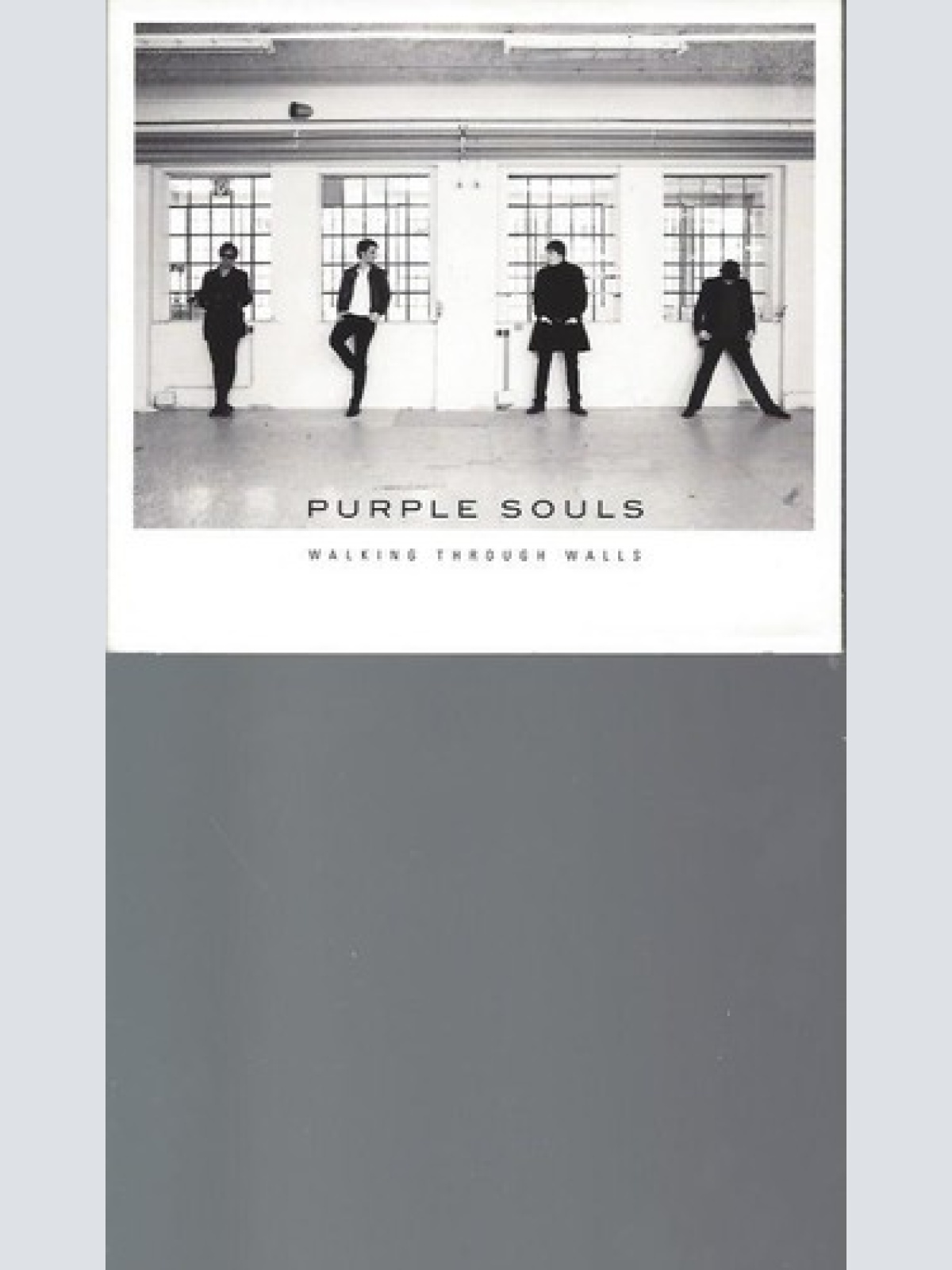 CD  PURPLE SOULS WALKING THROUGH WALLS