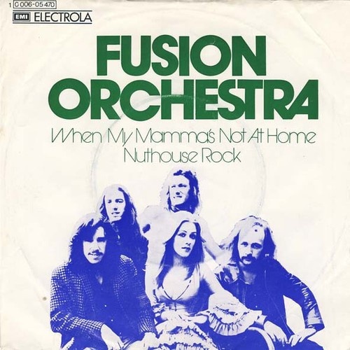 7", Mono Fusion Orchestra (2) - When My Mama's Not At Home / Nuthouse Rock