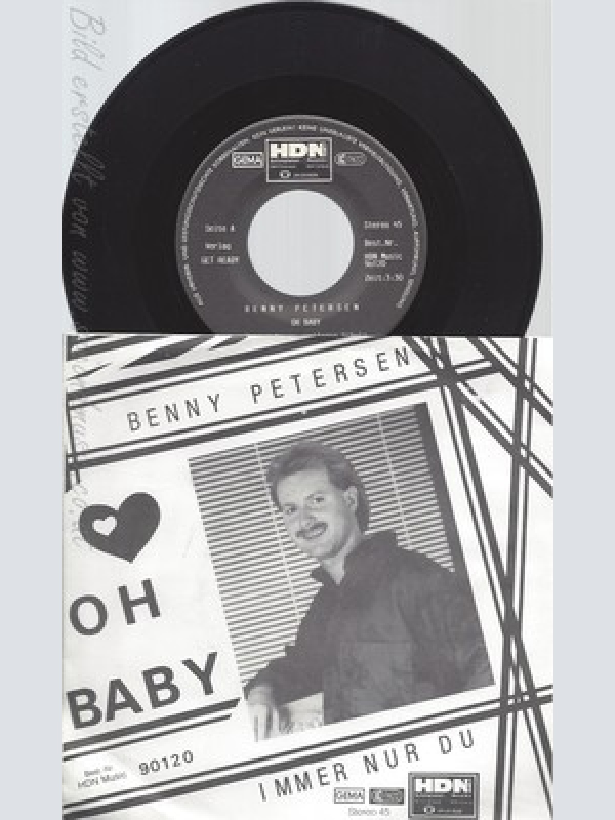 7" BENNY PETERSEN -- OH BABY --