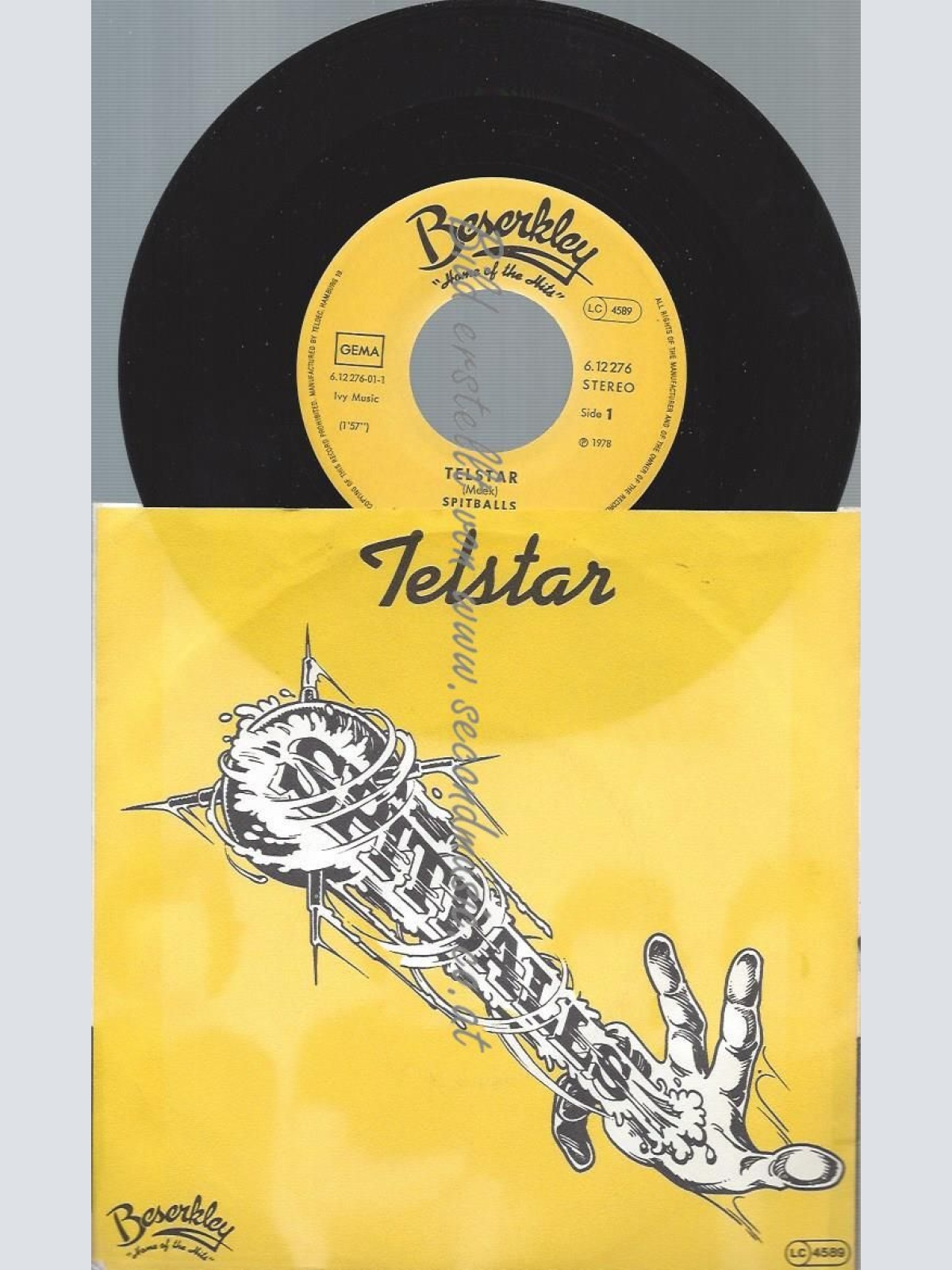 7"  Spitballs  Telstar