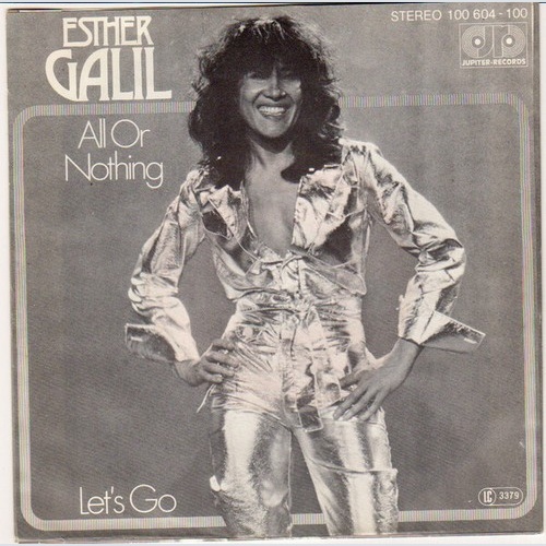 7", Single Esther Galil - All Or Nothing / Let's Go