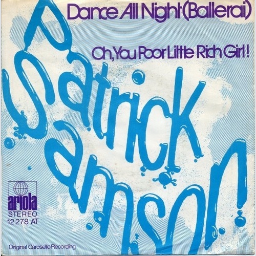 7", Single Patrick Samson - Dance All Night (Ballerai)