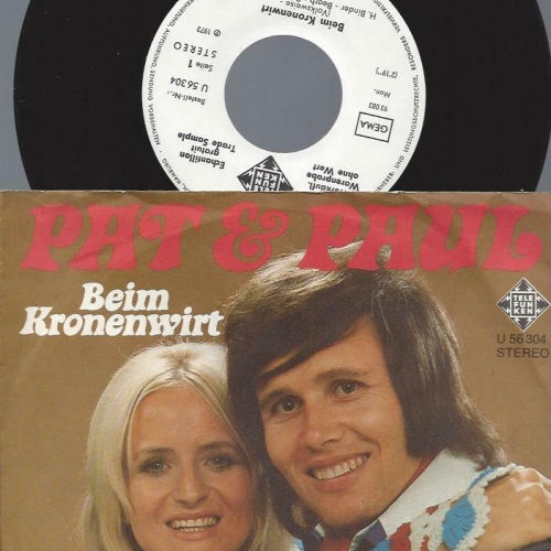7" Pat & Paul – Beim Kronenwirt / PROMO