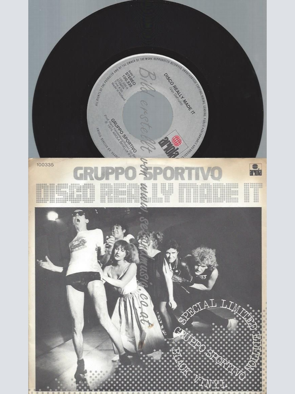 7"  Gruppo Sportivo – Disco Really Made It