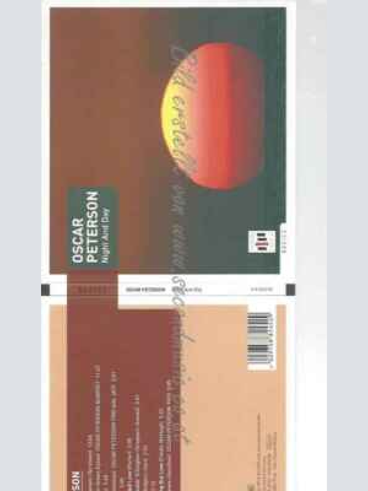 CD--PETERSON,OSCAR | --NIGHT AND DAY