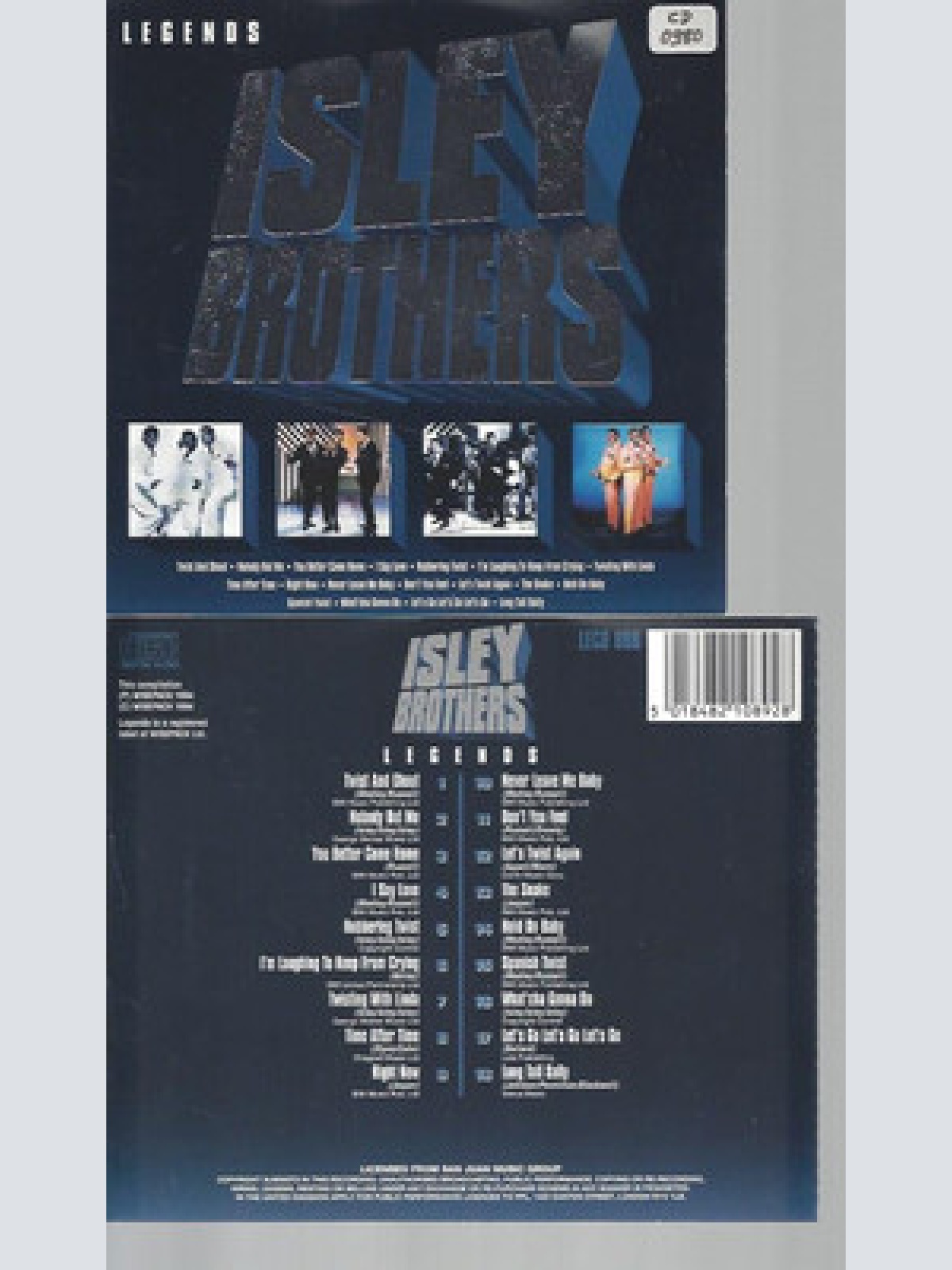 CD-- The Isley Brothers – Legends