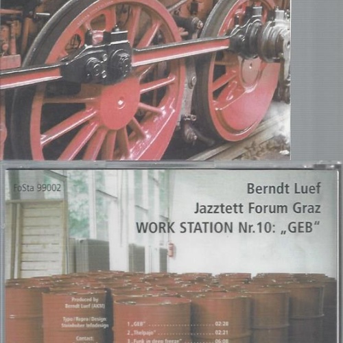 CD--BERNDT LUEF WORK STATION NR 10 GEB // DEMO // PROMO