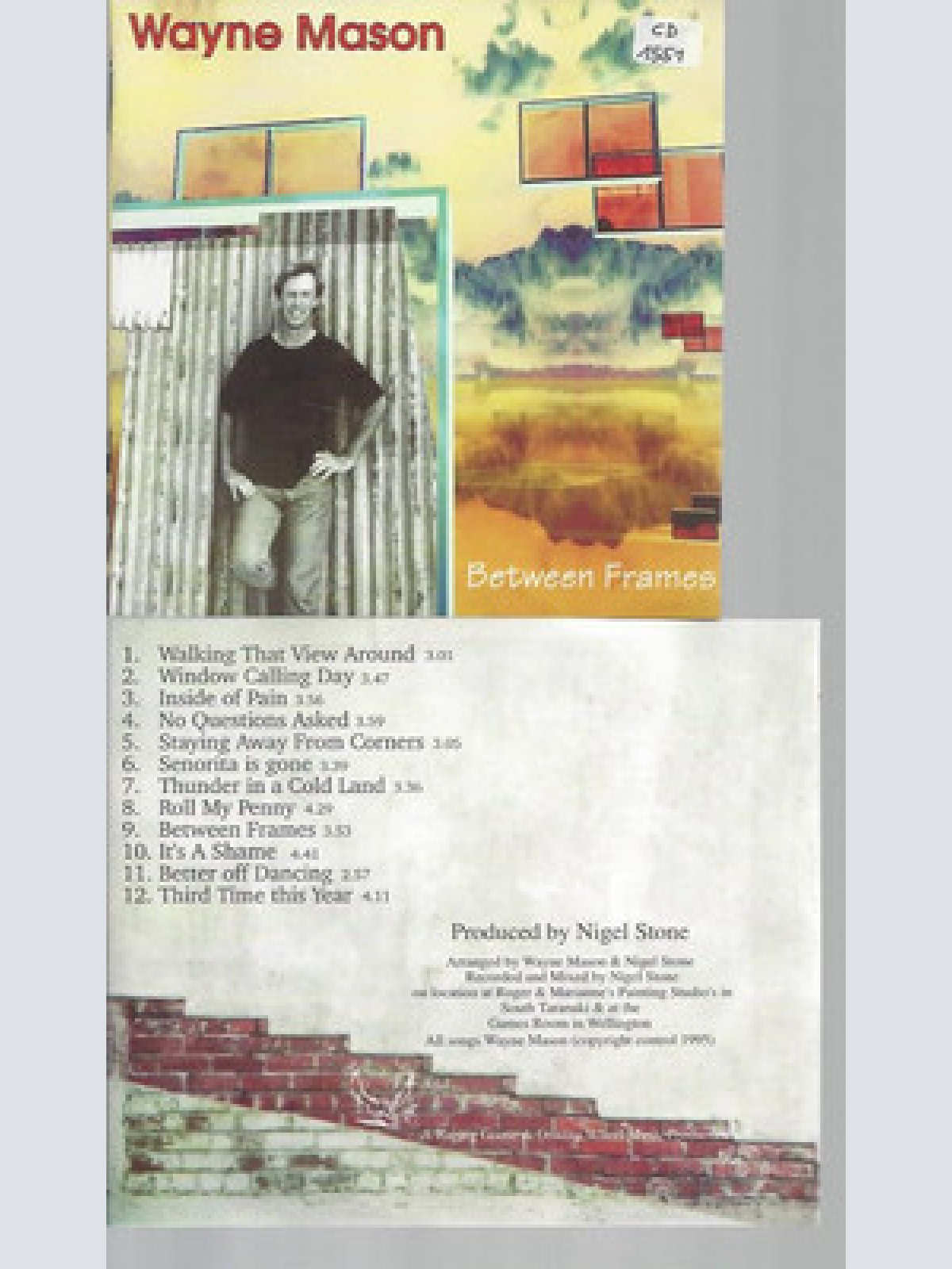 CD--WAYNE MASON BETWEEN FRAMES