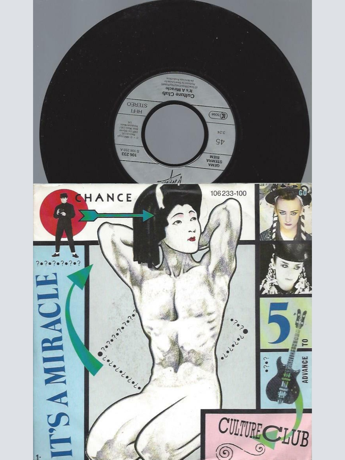 7"    Culture Club – It's A Miracle