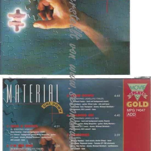 CD--Material  --One Down
