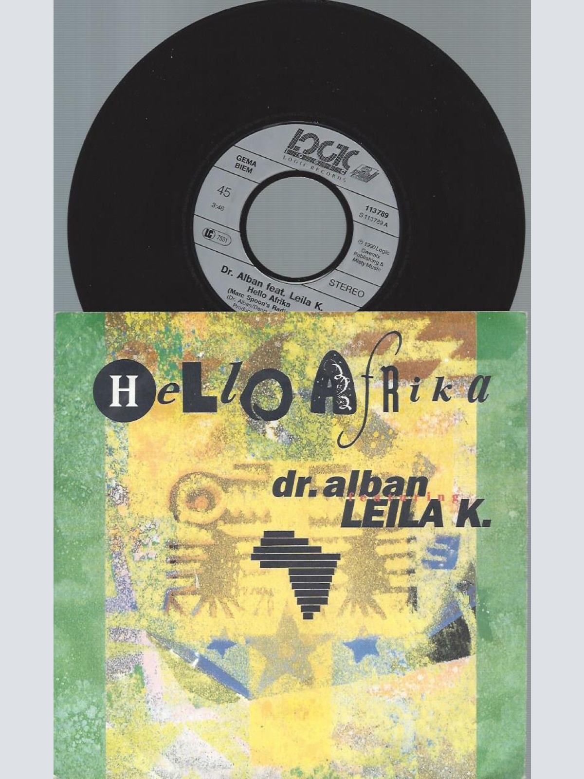 7" Dr. Alban    Hello Afrika