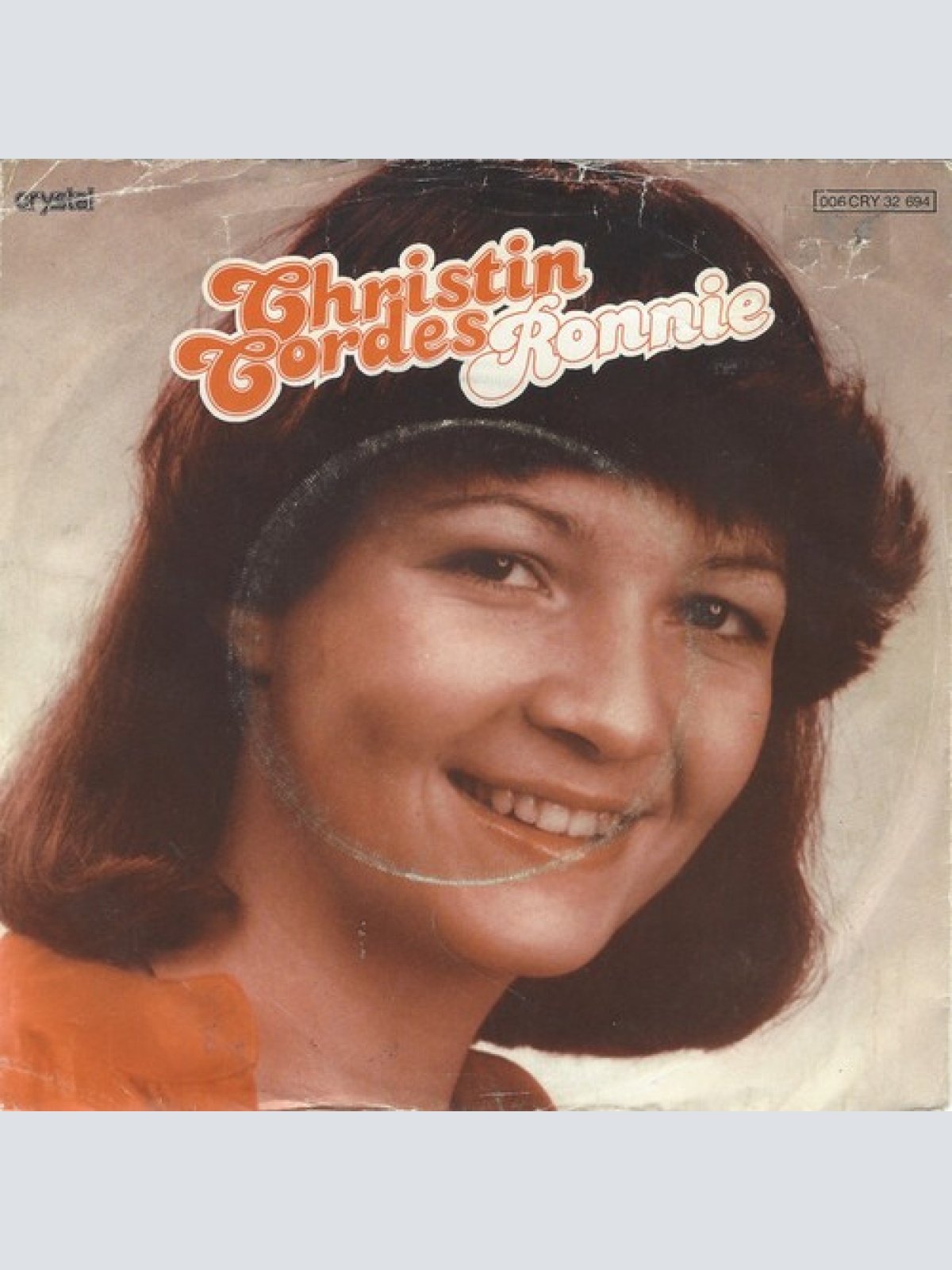 7", Single Christin Cordes - Ronnie