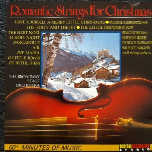 CD The Broadway Stage Orchestra - Romantic Strings For Christmas