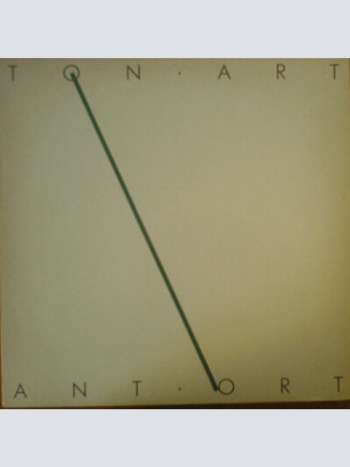 LP, Album Ton · Art* - Ant · Ort