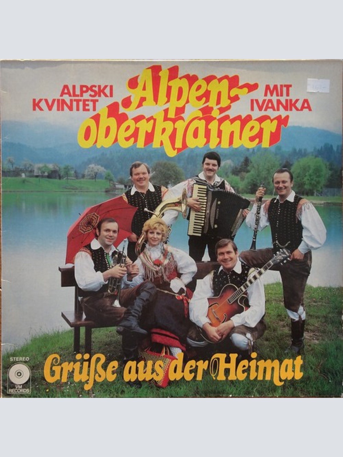 LP, Album Alpenoberkrainer Alpski Kvintet* Mit Ivanka* - Grüße Aus Der Heimat