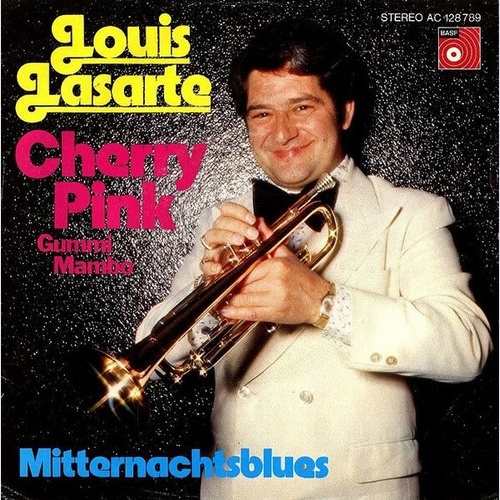 7" Louis Lasarte - Cherry Pink (Gummi Mambo) / Mitternachtsblues