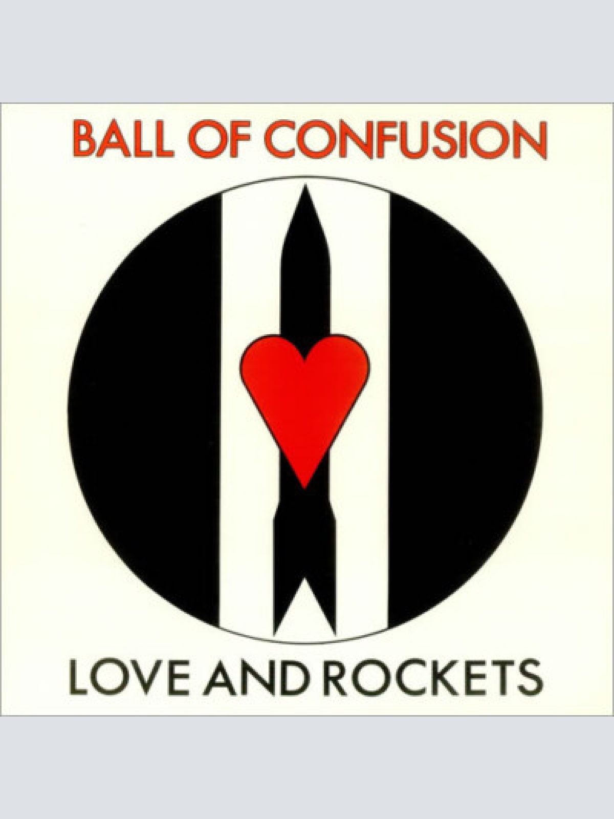 12", Single Love And Rockets - Ball Of Confusion