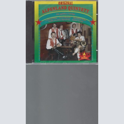 CD Die größten Erfolge Original Alpenland Quintett