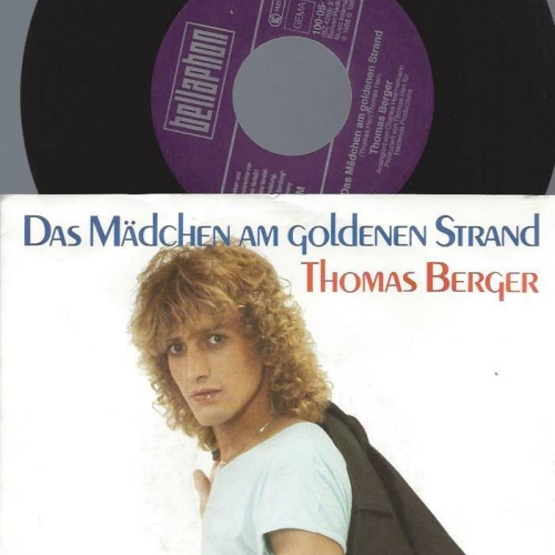 7" Thomas Berger   – Das Mädchen Am Goldenen Strand