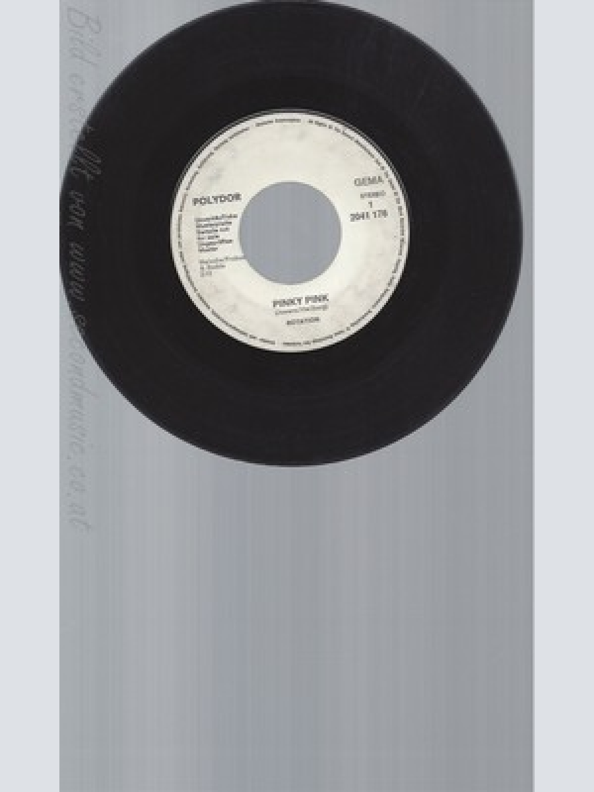 7" ROTATION --PINKY PINK --MUSTEREPLATTE --PROMO