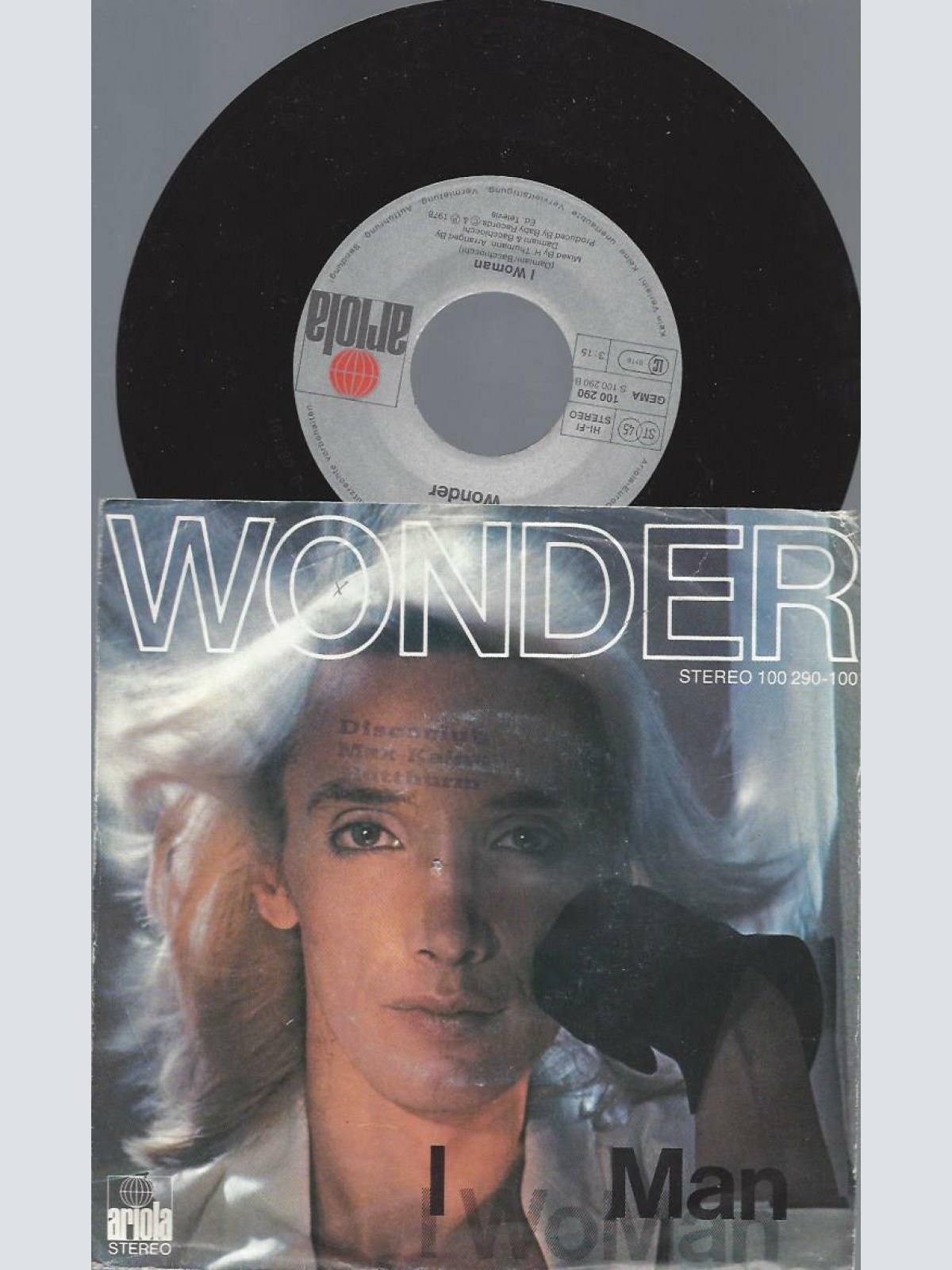 7"     Wonder   – I Man