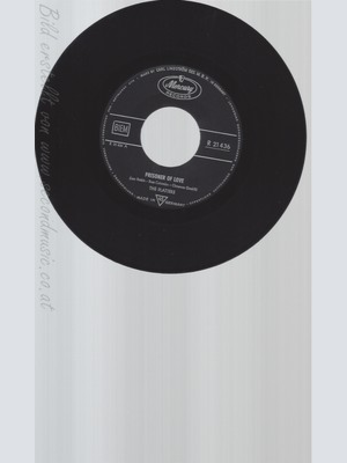 7" THE PLATTERS -- MY SERENADE --PRISONER OF LOVE