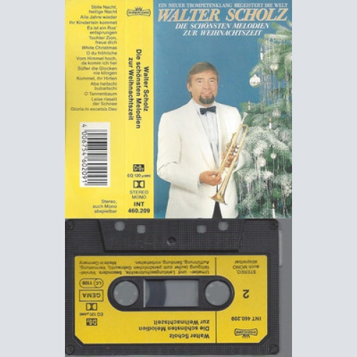 MC--WALTER SCHOLZ --DIE SCHÖNSTEN MELODIEN ZUR WEIHNACHTSZEIT