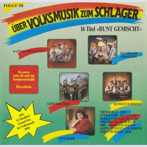 LP, Comp Various - Über Volksmusik Zum Schlager  Folge III