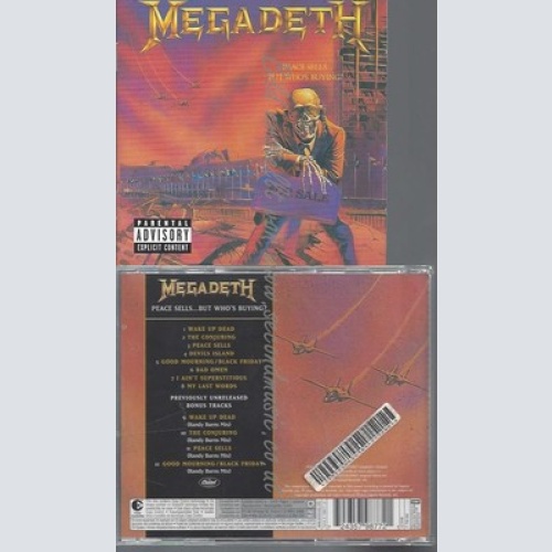CD-- / MEGADETH--PEACE SELLS BUT WHO'S BUYING -
