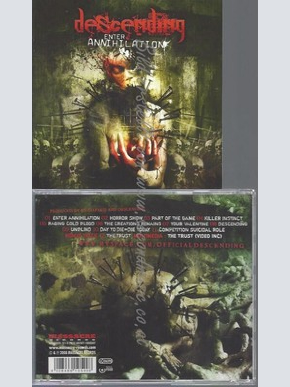 CD--DESCENDING--ENTER ANNIHILATION