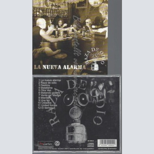 CD--RAZA DE ODIO--LA NUEVA ALARMA | IMPORT