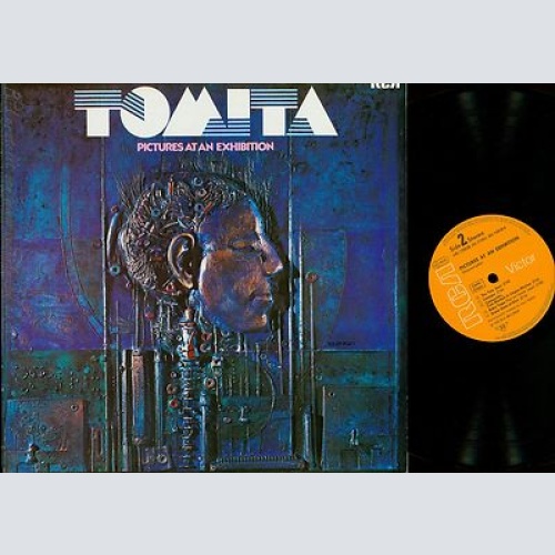 LP--TOMITA--PICTURES AT AN EXHIBITION --DEUTSCHE PRESSUNG-- APL1-0838