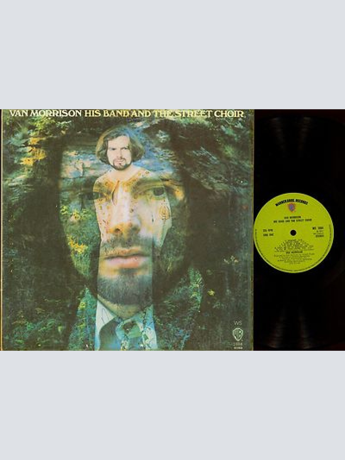 LP--VAN MORRISON HIS BAND AND THE STREET CHOIR-- WS-FOC-WB 1884--ORIGINAL-FIRST