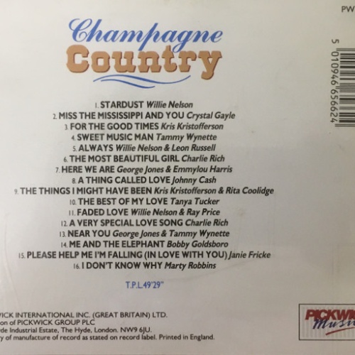 CD, Comp Various - Champagne Country