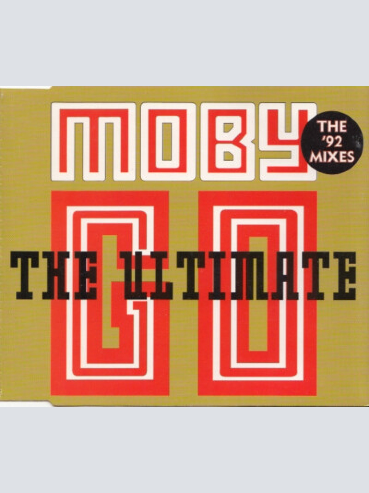 CD, Maxi Moby - The Ultimate Go