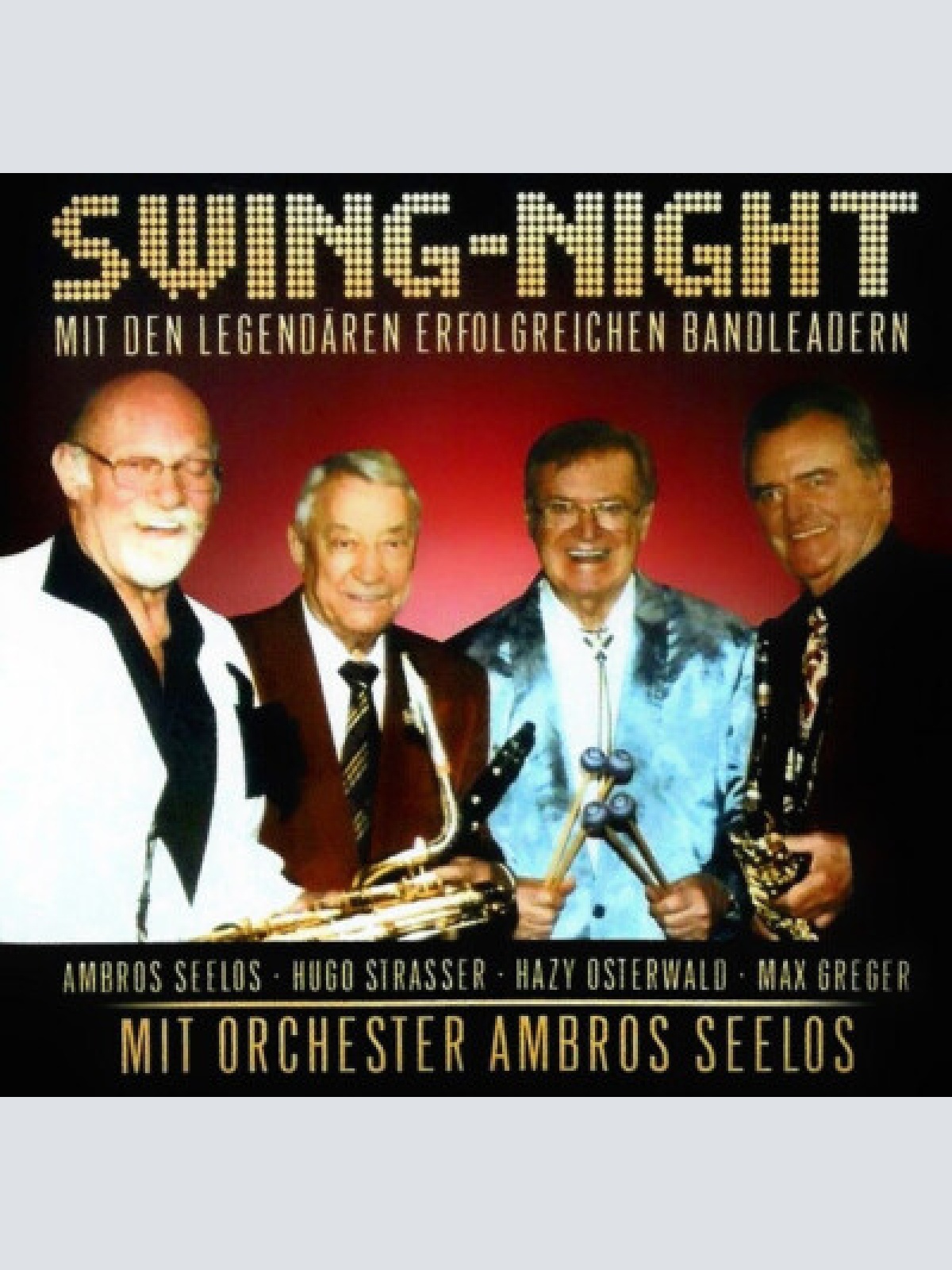 CD, Comp, Copy Prot. Ambros Seelos · Hugo Strasser · Hazy Osterwald · Max Gre...