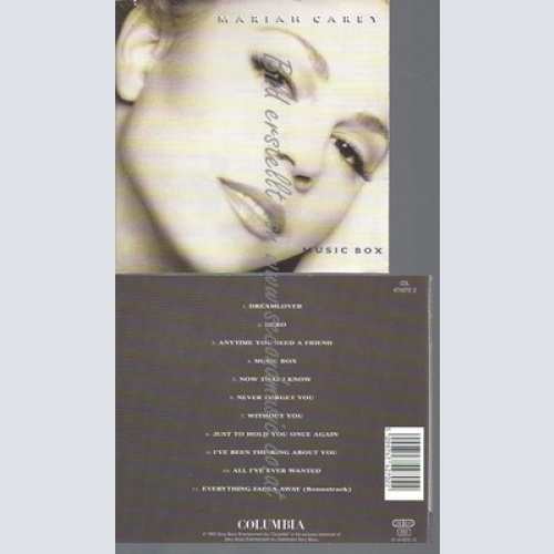 CD--MARIAH CAREY -- -- MUSIC BOX
