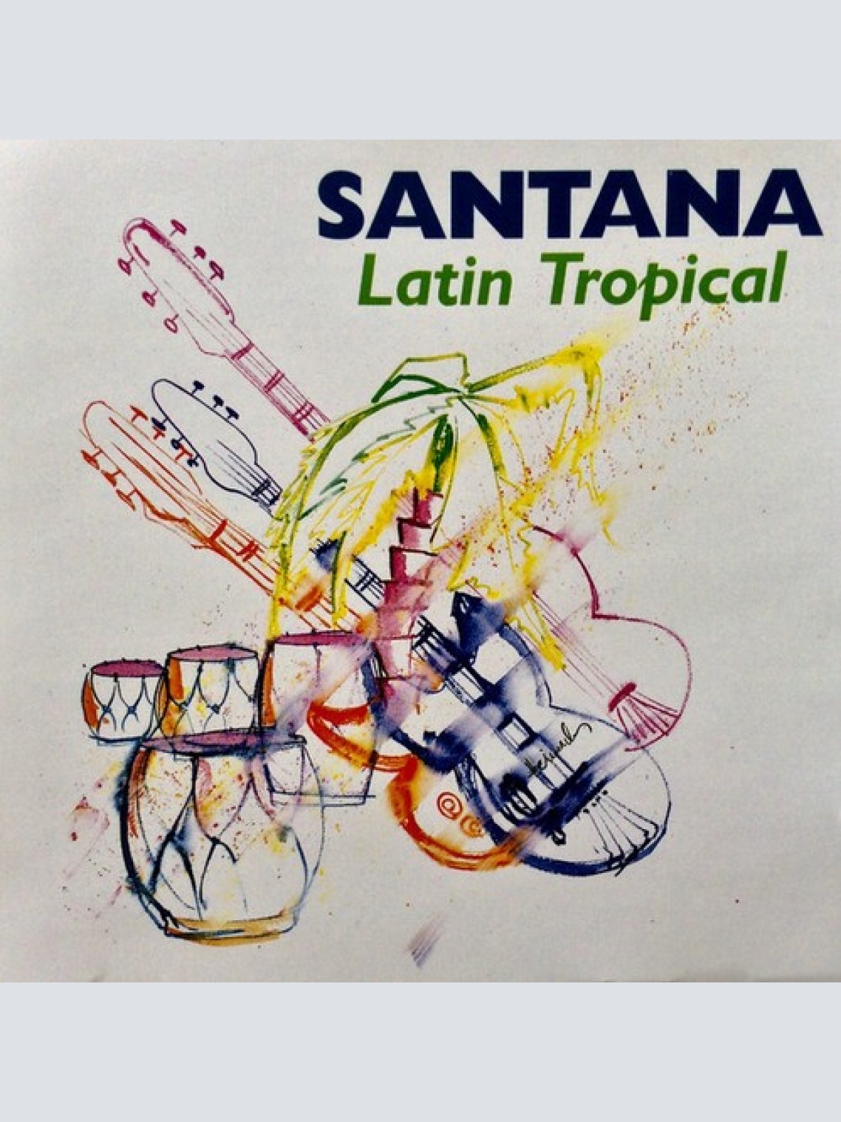 CD, Comp Santana - Latin Tropical