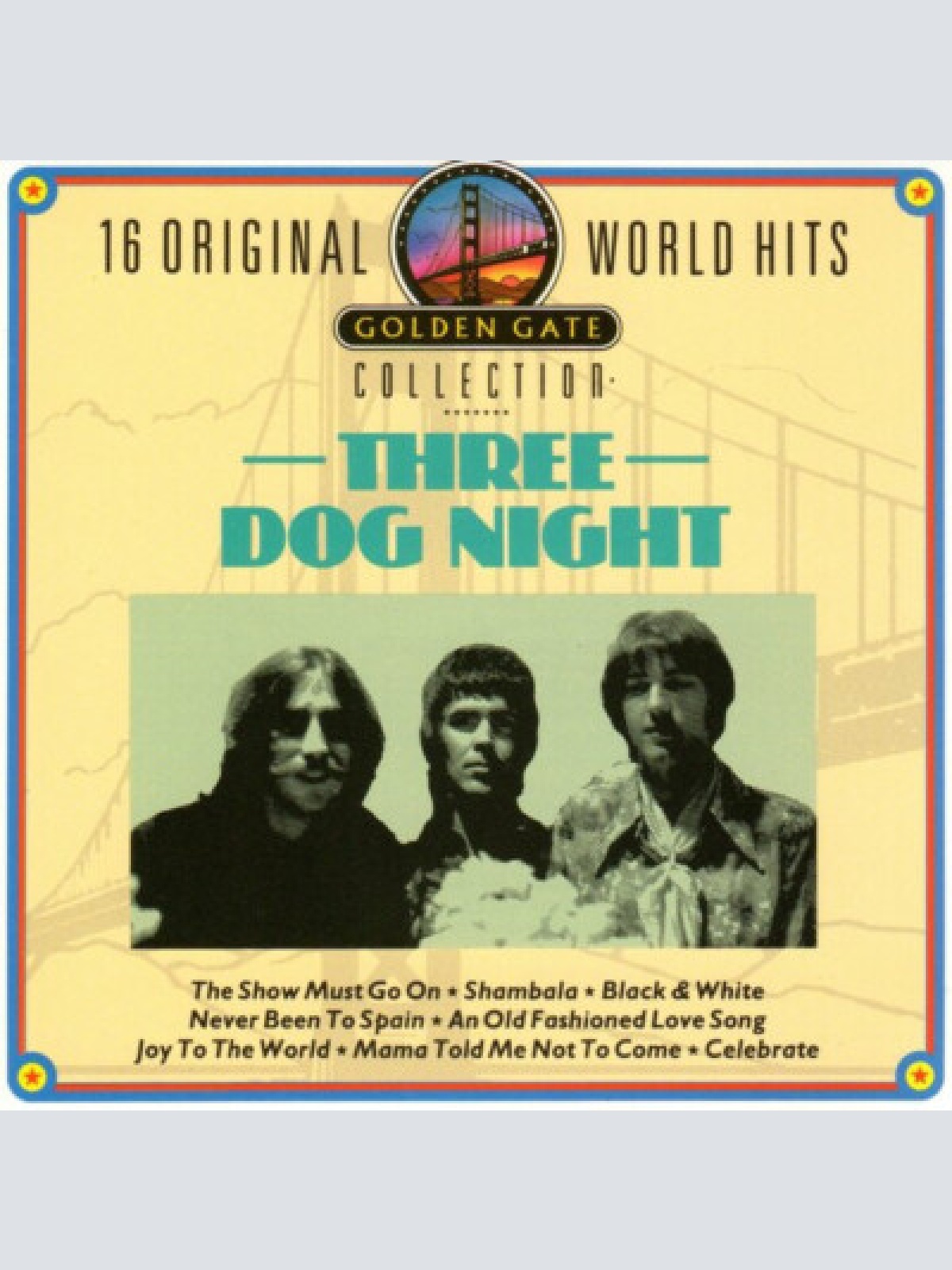CD, Comp Three Dog Night - 16 Original World Hits
