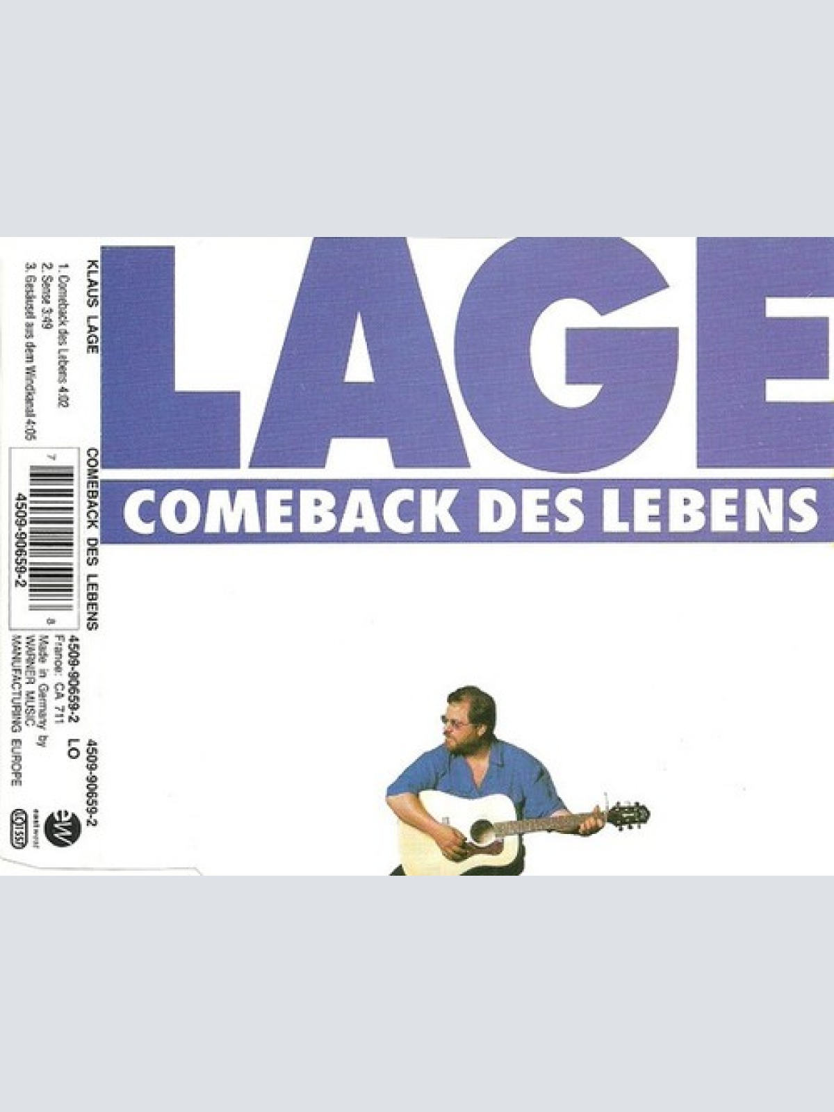 CD, Maxi Lage* - Comeback Des Lebens