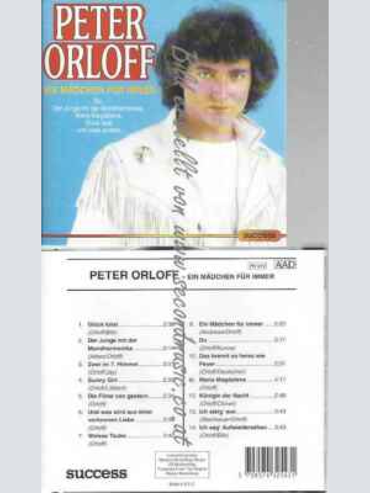 CD--Peter Orloff--Ein Mädchen für immer