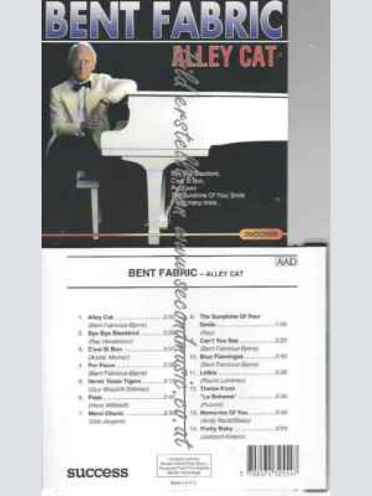 CD--Bent Fabric--Alley cat (compilation,  tracks)