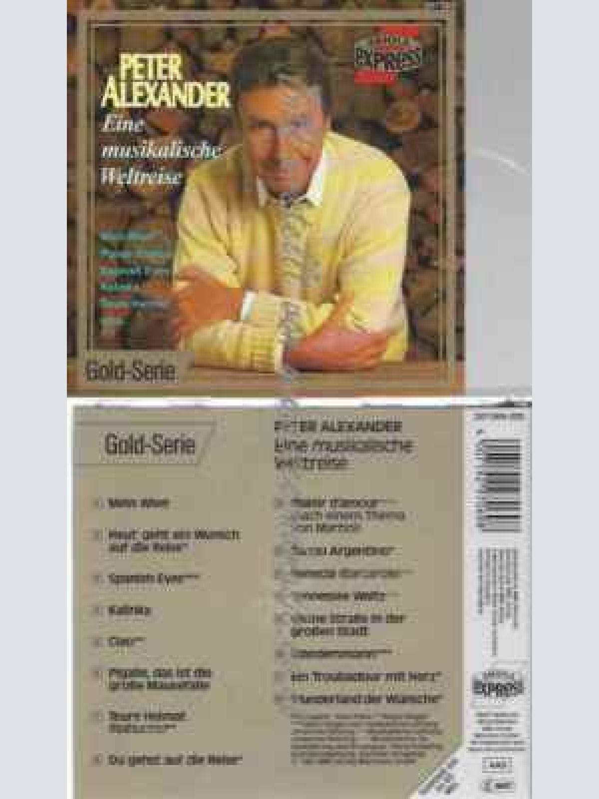 CD-- Peter Alexander  Eine Musikalische Weltreise