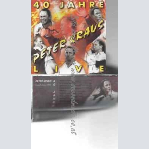 CD--Peter Kraus | -40 Jahre -Live