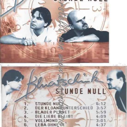 CD--Bluatschink | --Stunde Null