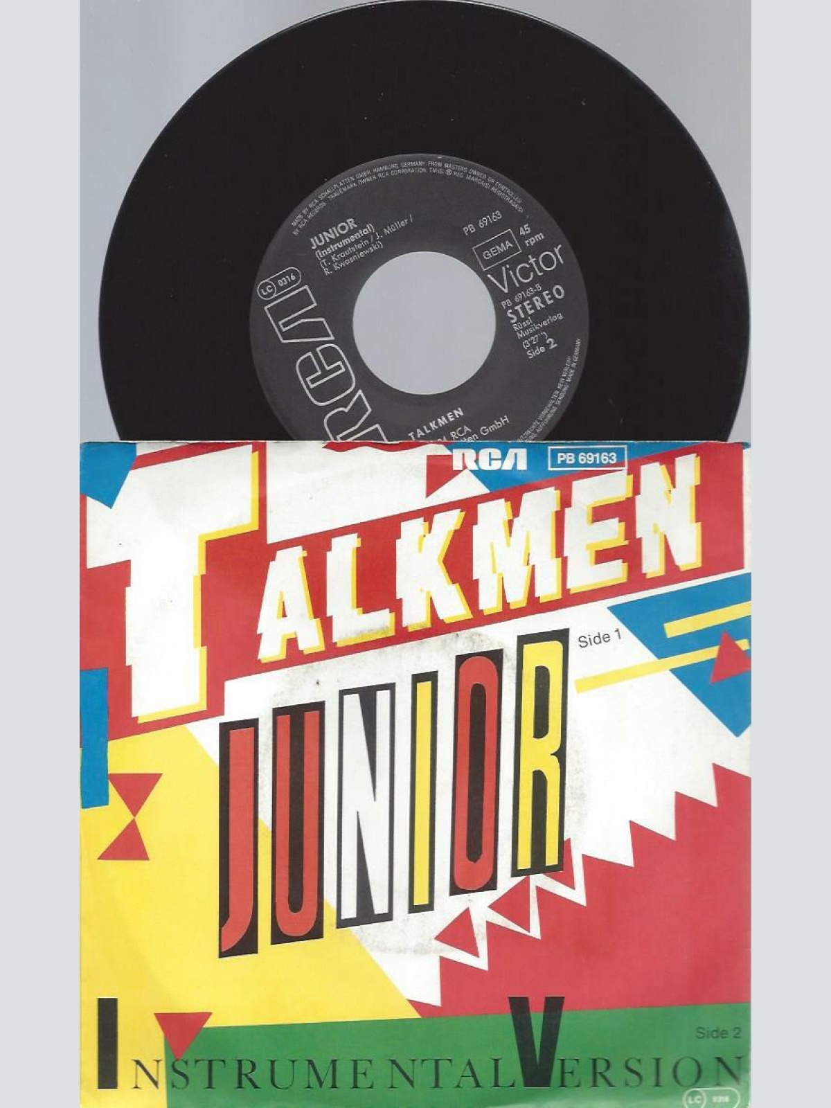 7"   Talkmen – Junior